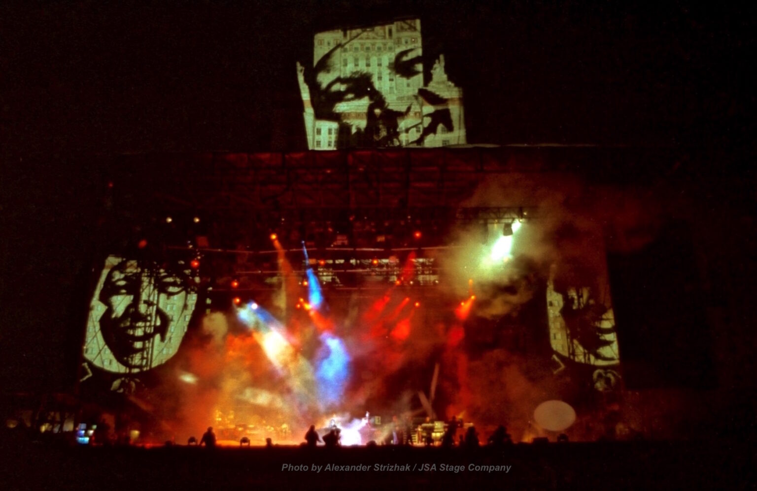 JEAN MICHEL JARRE OXYGEN IN MOSCOW. MEGA SHOW TO THE 850 ANNIVERSARY CITY JSA STAGE COMPANY
